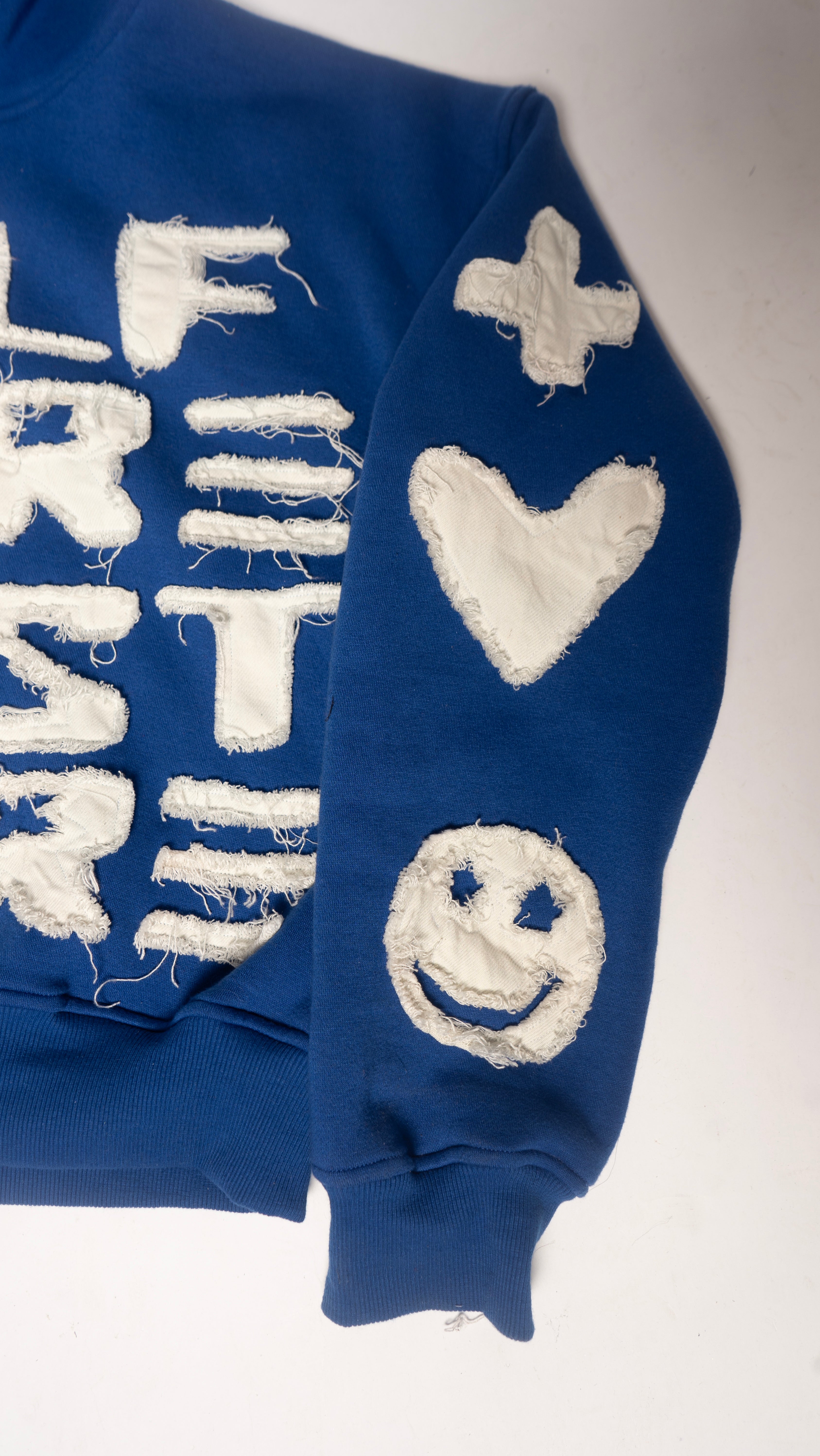 Self Care Blue Hoodie