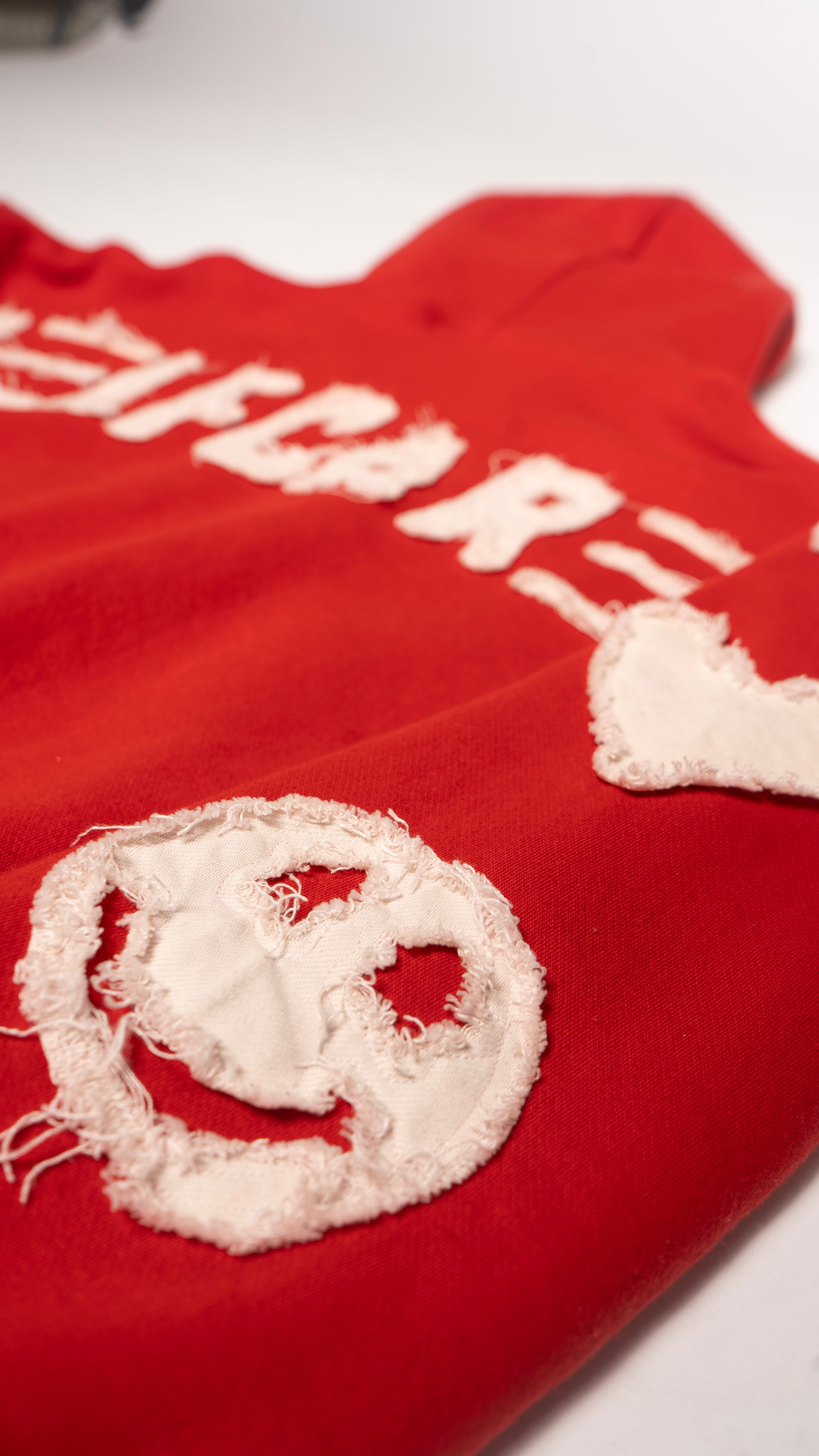 Self Care Red Hoodie